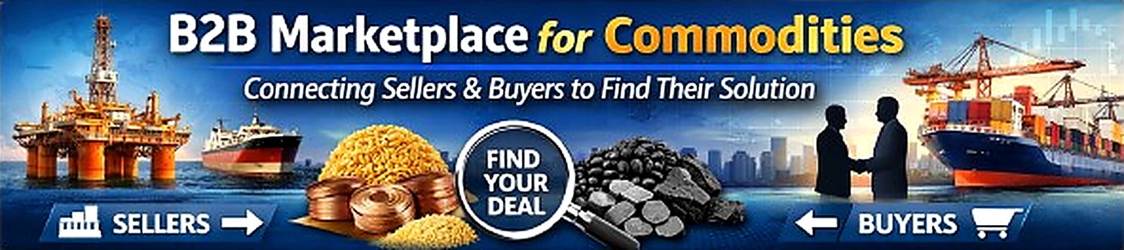 B2B Marketplace for Commodities – Banner 2