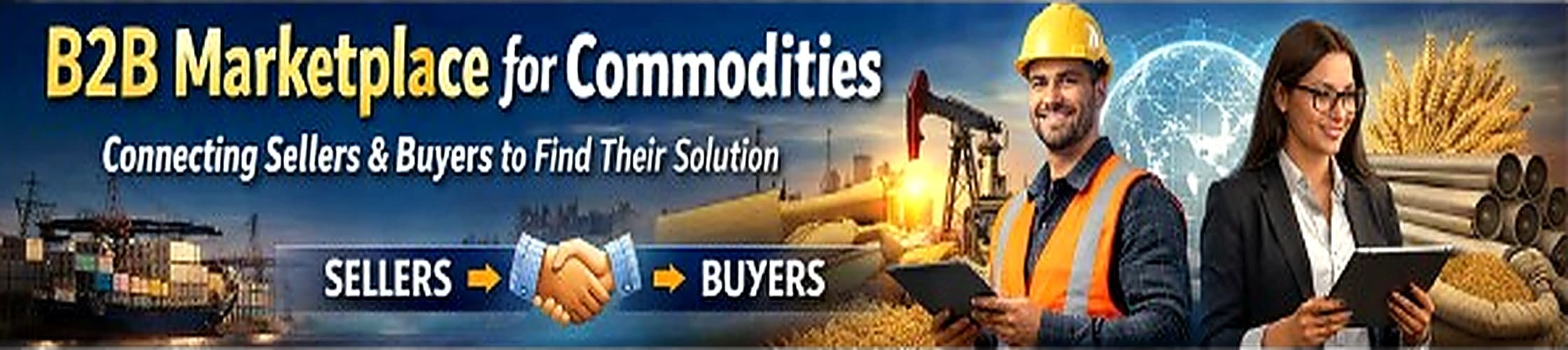 B2B Marketplace for Commodities – Banner 3